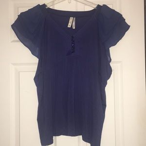 Empire waist Blouse - sleeveless.